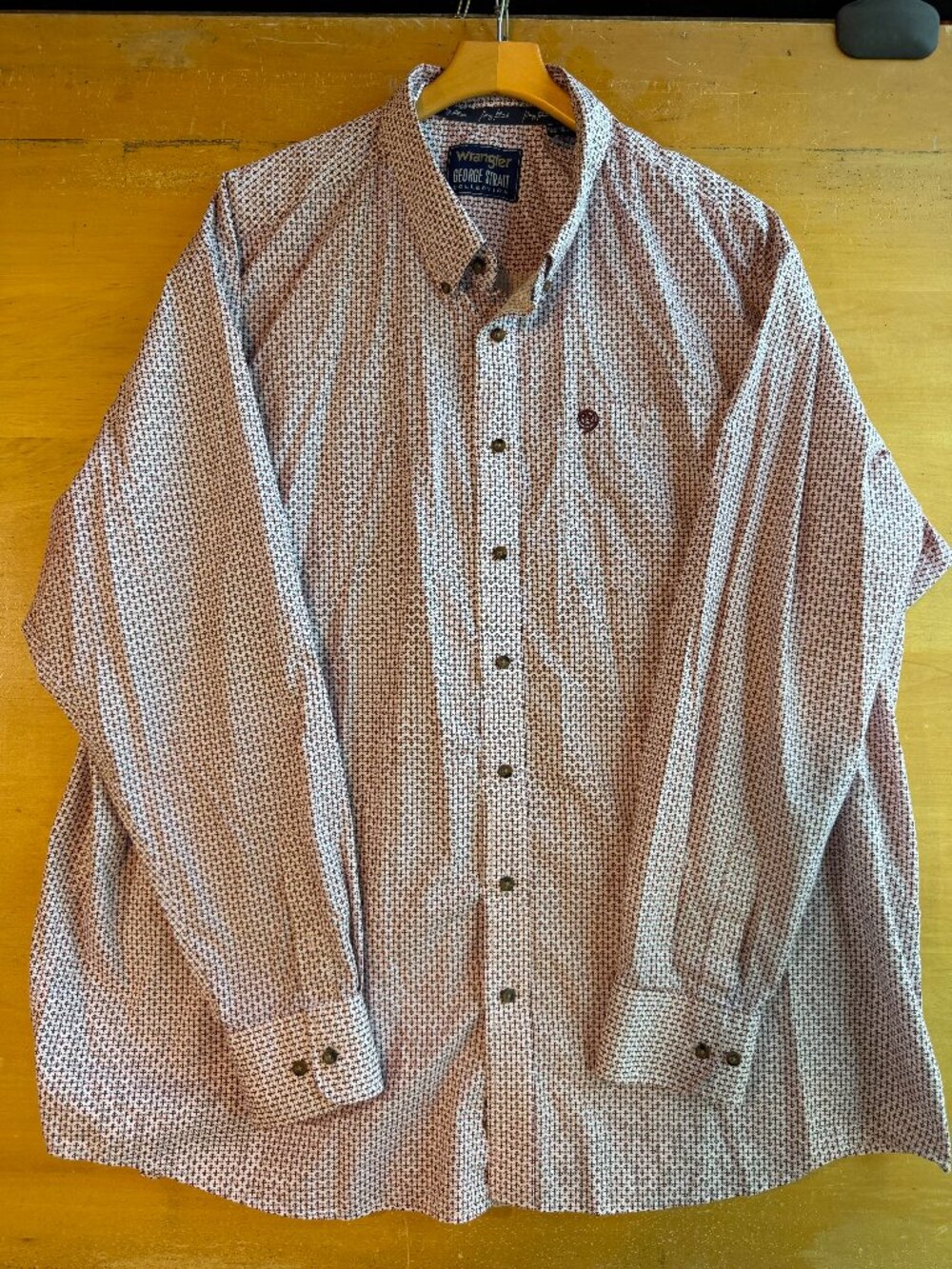 Wrangler George Strait Long Sleeve Shirt 3XLT